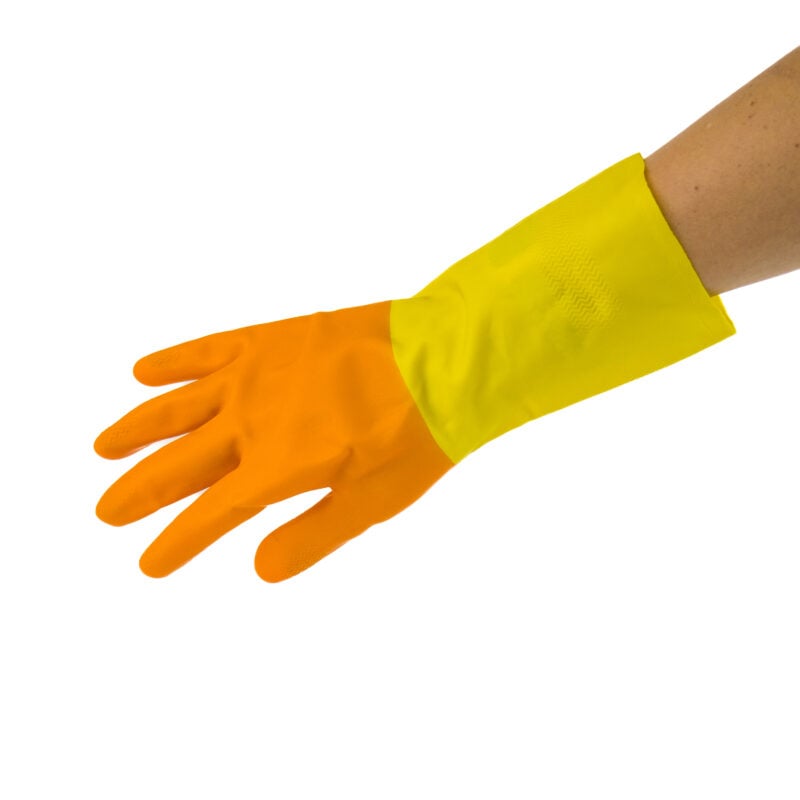 Scrub Daddy Lemon Scented Latex Gloves 26gt